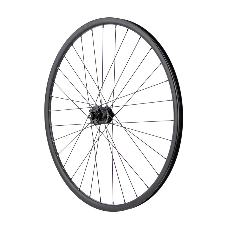 Kerék első 28x1,75 rapid sp agydinamós disc 6cs 32h qr pd-8 fekete