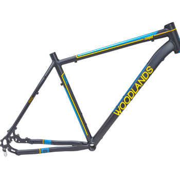 Váz dob woodlands cross 700c 28/19 medium szürke dobozolt