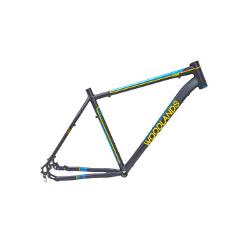 Váz dob woodlands cross 700c 28/19 medium szürke dobozolt