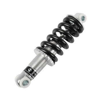 Rugóstag vázhoz 165 x 24 mm - m-wave ezüst / fekete