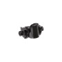 Nyeregrögzítő bilincs 22,2mm acél fekete (5db/csomag)