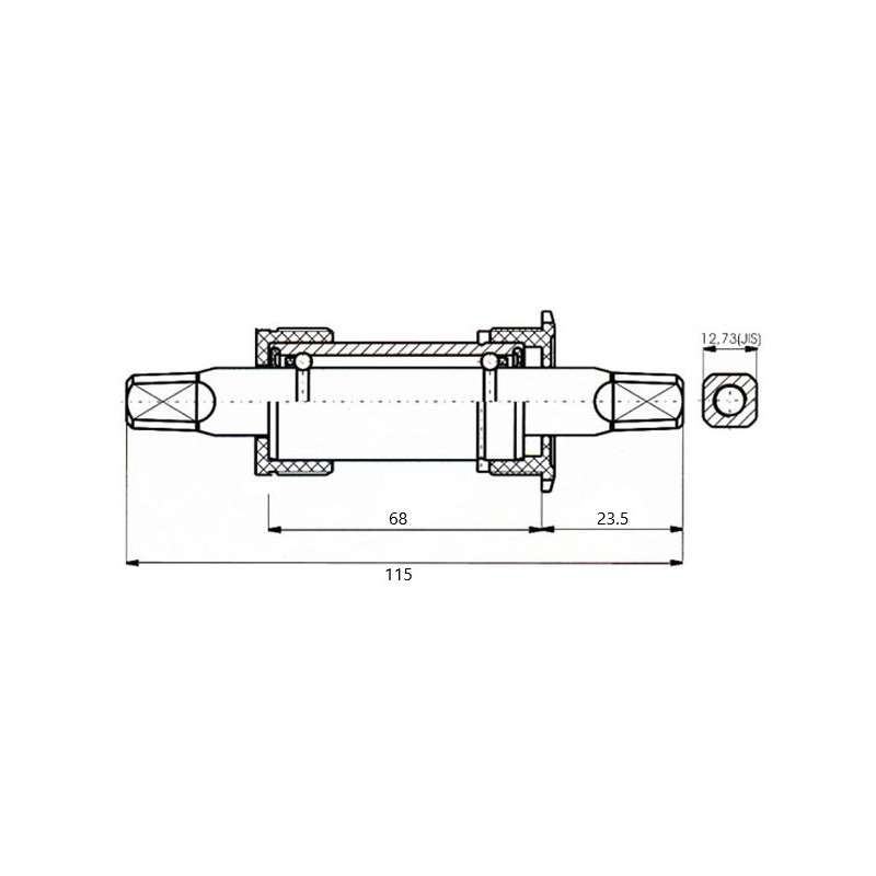 neco-monoblokk-115mm-bsa-jis-fekete