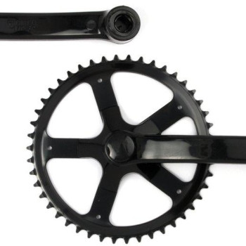Kerékpár hajtómű 170 mm 44 fogas DISC acél négyszög 6/7 sebességes