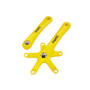 Csepel hajtókar 165 mm BCD 130 mm alumínium festett sárga