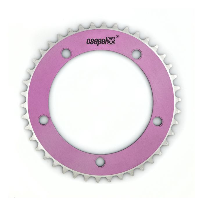 csepel-aluminium-lanctanyer-42t-130mm-rofi-pink