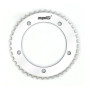 Csepel alumínium lánctányér 44T 1/8" 130 mm festett fehér
