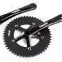 Csepel hajtómű 170 mm 50 fogas 1/8" fekete fekete csavarral