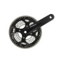SunRace FCM300 alumínium hajtómű 170 mm 28/38/48T fekete/ezüst