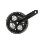 SunRace FCM513 alumínium hajtómű 152 mm 24/34/42T fekete/ezüst