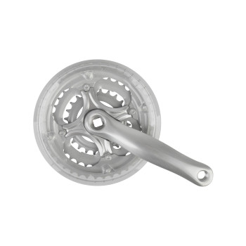 MTB alumínium hajtómű 165 mm 24/34/42T láncvédővel