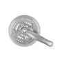 MTB alumínium hajtómű 165 mm 24/34/42T láncvédővel