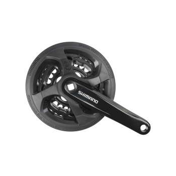 Shimano Tourney TY-301 alumínium hajtómű 170 mm 24/34/42T fekete