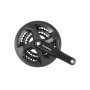 Shimano Tourney TY-301 alumínium hajtómű 170 mm 28/38/48T fekete