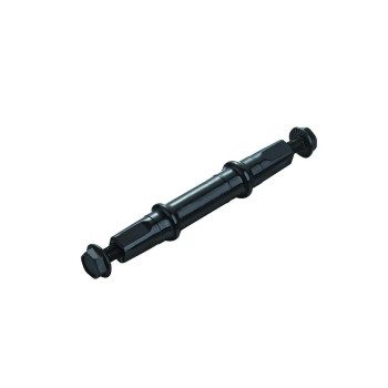 Kenli KL-02 szögletes középtengely 127,5 mm BSA68 35/52/40,5 mm fekete