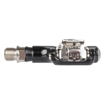 Pedál 9/16" spd clipless alu m-wave drag-r2 - crmo tengely fekete