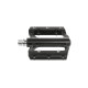 Pedál 9/16 bmx alu m-wave fekete bmx alu 9/16 m-wave fekete