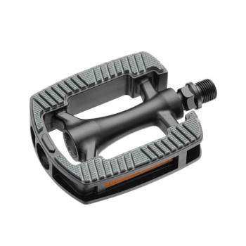 Pedál 9/16" non-slip műanyag union sp-820 golyós + prizma fekete / szürke