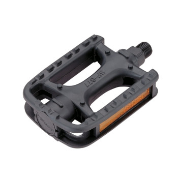 Pedál 9/16" mtb műanyag union sp-877 golyós + prizma fekete