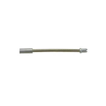 Saccon flexibilis fékpipa V-fékhez rozsdamentes 10 db/csomag
