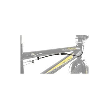 Fékhuzal hátsó komplett 1200 mm BMX rotorhoz fekete