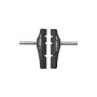 Fékbetét 70 mm csapos aszimmetrikus canti-fékhez fekete 4 db/garnitúra
