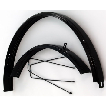 Sárvédö e+h+pálca 26" acél mtb fekete hazai