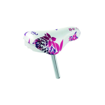 Nyereg monte grappa 450 12"-14" fehér / pink (nyeregcsővel) (25db/doboz)