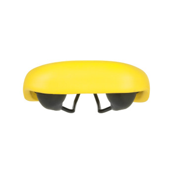 Nyereg m-wave eva city 262x216mm citromsárga