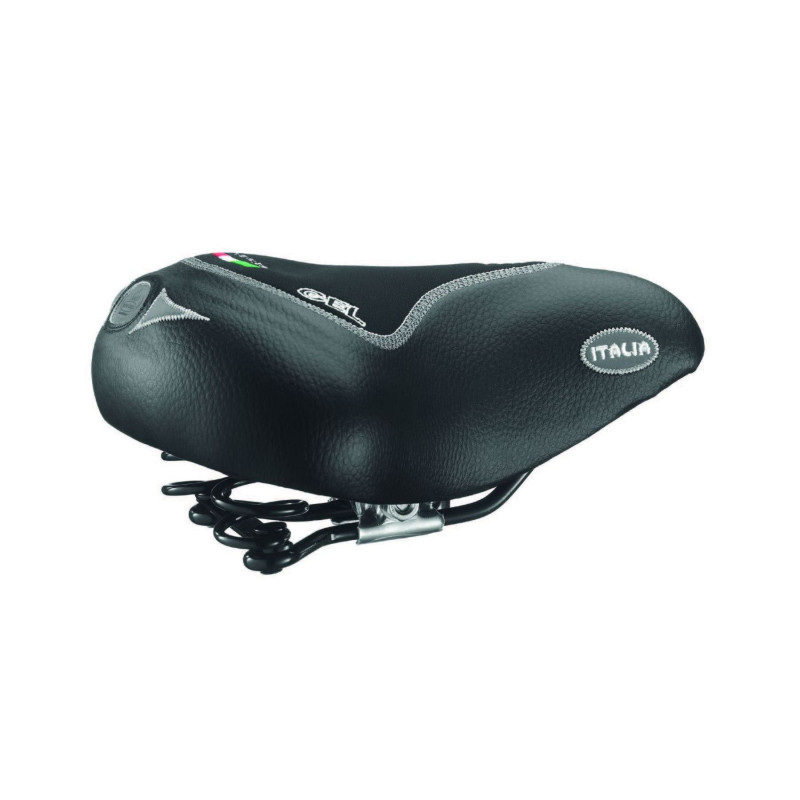 Nyereg monte grappa 1101 max comfort géles fekete (12db/doboz)