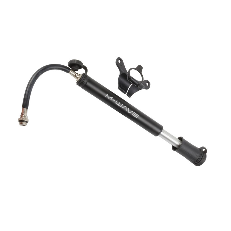 Pumpa mini alu av/dv/fv m-wave flexi tube +tartó fekete