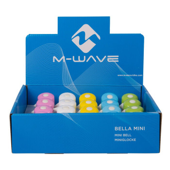 Csengő mini acél m-wave bella mini - 35 mm pasztell színekben