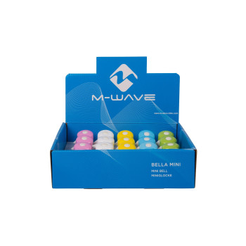 Csengő mini acél m-wave bella mini - 35 mm pasztell színekben