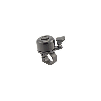 Csengő mini acél din din - 34 mm fekete