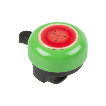 Csengő gyermek acél figurás m-wave dinnyés - 55 mm zöld