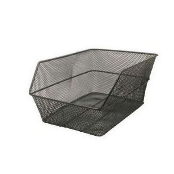 Kosár hátsó sűrűszövésű normál - 39x29x19 cm + tartozék fekete