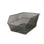 Kosár hátsó sűrűszövésű normál - 39x29x19 cm + tartozék fekete