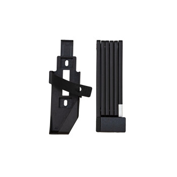 Zár hajtogatós kulcsos 680 mm tartóval - csepel fekete