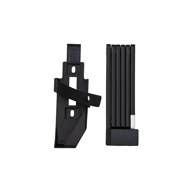 Zár hajtogatós kulcsos 680 mm tartóval - csepel fekete