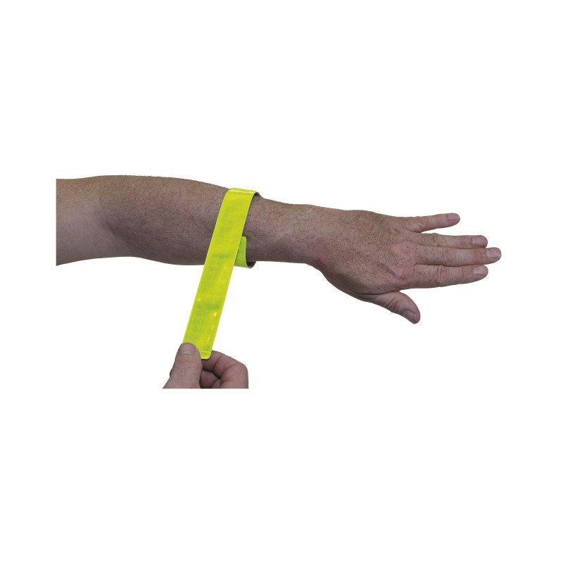 Fényvisszaverő pánt öntapadós m-wave - 30 x 340 mm neon sárga