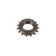 Racsni 1-es 16t 1/2x1/8 menetes barna