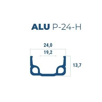 Abroncs 28x1,75 alu 36h beretta p-24-h szimplafalú natúr