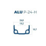 Abroncs 28x1,75 alu 36h beretta p-24-h szimplafalú natúr