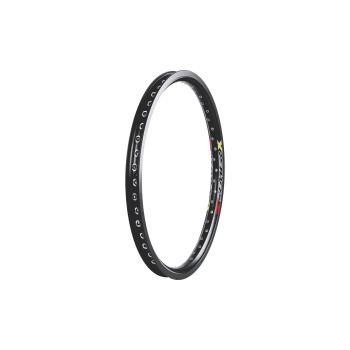 Abroncs 20" alu 48h (23-406) remerx jumbo bmx - duplafalú fekete szegecselt