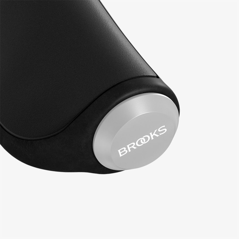 Brooks markolat 130/130mm ergonomikus bőr fekete blg7ll0a07202