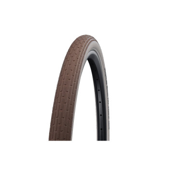 Schwalbe Fat Frank HS375 26×2.35 (60-559) külső gumi barna / fehér reflexcsíkos