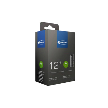 Schwalbe AV1 belső gumi 12x1,75–2,40 (47/62-203) AV 40 mm dobozos