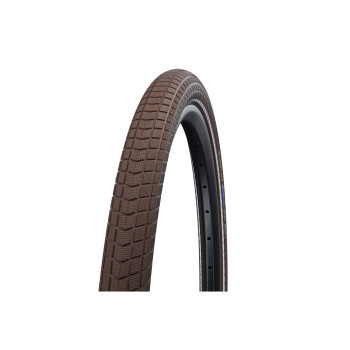 Schwalbe Little Big Ben HS439 700x38C (40-622) / 28x1,50 külső gumi barna reflexcsíkkal
