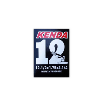 Kenda AV belső gumi 12x1/2x2-1/4 (47/62-203) AV ferde szelepes (70°/45°) dobozos