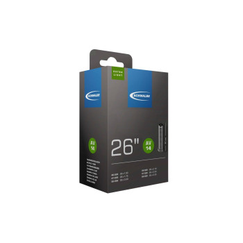 Schwalbe AV14 Extra Light belső gumi 26x1,50–2,35 (40/60-559) AV 40 mm dobozos