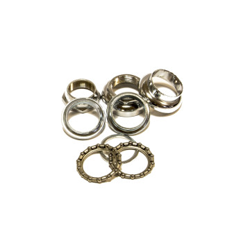 Kormányfejk. 1" menetes crom  kormánycsapágy 1" thun  30,2mm hercul